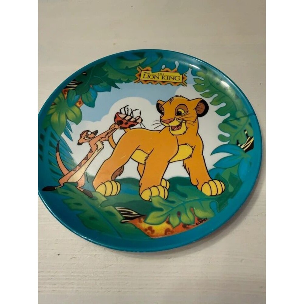 Vintage 90s Disney Plates
